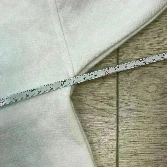 Lee White Cropped Hoodie Size Large - Picture 9 of 16